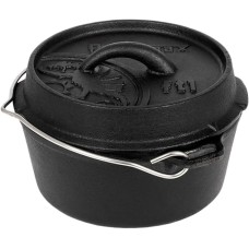 Казан Petromax Dutch Oven чугунный плоское дно 0,9 л