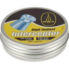 Пули пневматические BSA Interceptor, 4,5 мм , 0,51 г, 500шт/уп