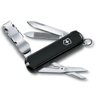 Ніж Victorinox NailClip 580 лезо 65мм,8функ,чорн