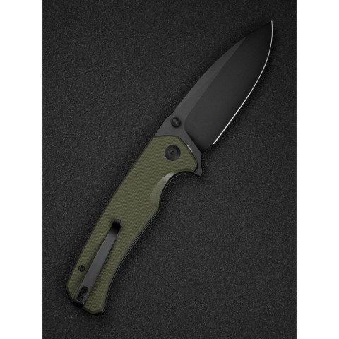 Ніж складаний туристичний Sencut Skarnax, (9.6 см) 9Cr18MoV / G10 темно-зелений