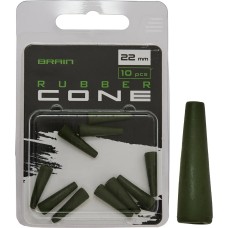 Конус Brain Rubber Cone 22mm (10 шт/уп) Green SGXA-90479-20