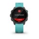 Смарт-годинник Garmin Forerunner 245 Music з бірюзовим ремінцем