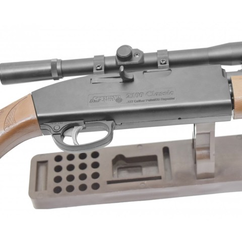 Пневматическая винтовка Crosman Classic 2100X с прицелом 4х15