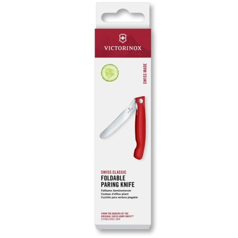 Складаний ніж для пікніка Victorinox Swiss Classic 11см хвил черв 6.7831.FC1