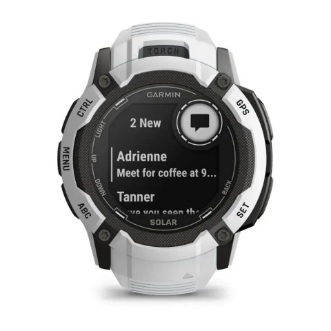 Смарт-годинник Garmin Instinct 2X Solar білий