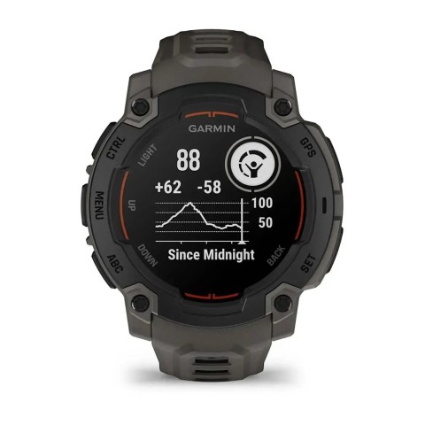 Смарт-часы Garmin Instinct E (45 мм) черный/угольный
