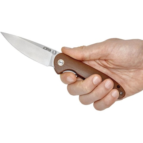 Нож CJRB Feldspar G10 Brown