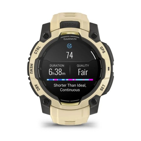 Смарт-годинник Garmin Instinct 3 (45 мм) AMOLED цитриновий