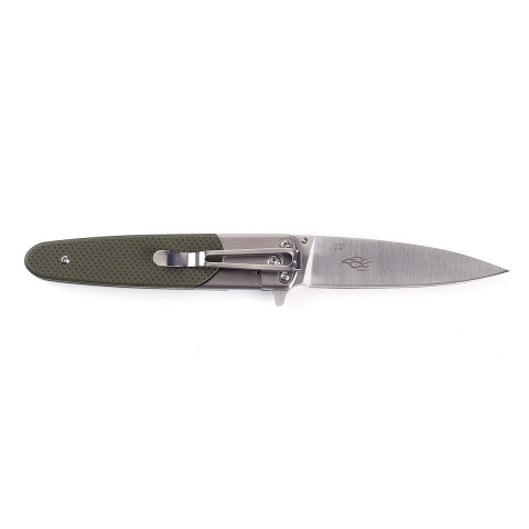 Ніж складаний туристичний Ganzo G743-2 ( 8.7 см) 440С шорсткий / G10 помаранчевий