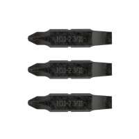 Набір Leatherman з трьох двосторонніх біт: викрутка №1-№2 хрестова PHILLIPS та