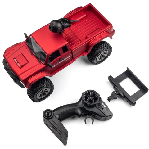 Машинка OTAMANKO 4x4 полноприводный пикап с камерой красный