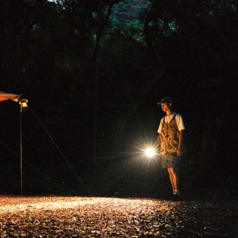 Ліхтар з кліпсою Naturehike CNK2450ZM013, чорно-сірий