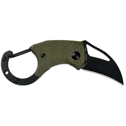 Нож CJRB Anansi Black Blade AR-RPM9,    G10 ц:green