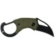 Нож CJRB Anansi Black Blade AR-RPM9,    G10 ц:green