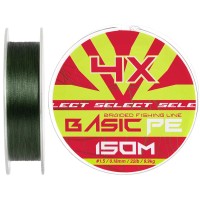 Шнур Select Basic PE Green 150m #1.5/0.18mm 22lb/9.9kg