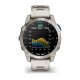 Смарт-часы Garmin D2 Mach 1 с титановым браслетом
