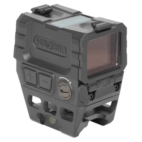 Приціл коліматорний Holosun AEMS точка 2 MOA + коло 65 МОА (зелений)