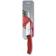 Кухонний ніж Victorinox SwissClassic Carving лезо 19см з черв. ручкою (блістер)