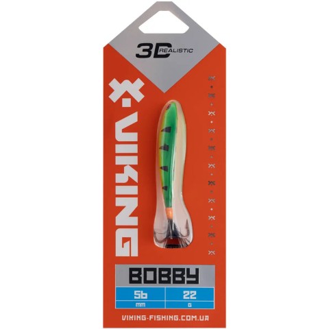 Бокоплав Viking Fishing Bobby 56mm 22.0g #04 Fire Perch
