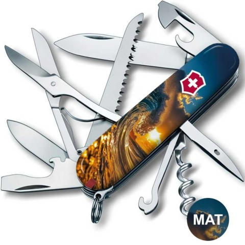 Складаний ніж Victorinox HUNTSMAN DESIGN Сонячна хвиля