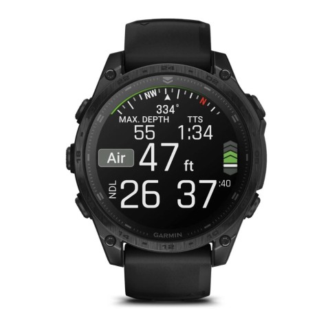 Годинник-навігатор Garmin Tactix 8 Amoled 47мм з силіконовим ремінцем 010-03405-01