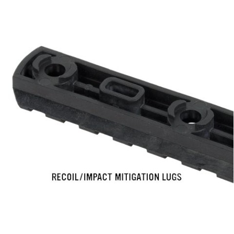 Планка Пікатінні Magpul Polymer 9 Slots M-Lok System - Black