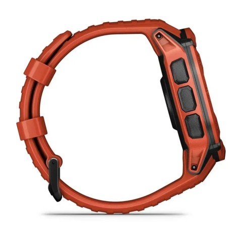 Смарт-годинник Garmin Instinct 2X Solar полум’яно-червоний