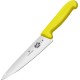 Нож кухонный разделочный Victorinox Fibrox 15 см, желтый