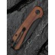 Ніж складаний кишеньковий Civivi Elementum Slip Joint, (7.5 см) 14C28N / Guibourtia Wood