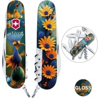 Складаний ніж Victorinox CLIMBER DESIGN Яскрава пташка