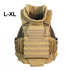 Полегшений бронежилет "Сармат L-XL" 27х33 із балістичним захистом 1 класу (Койот)