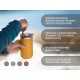 Термокухоль Wacaco Octaroma Grande 435 мл, сірий