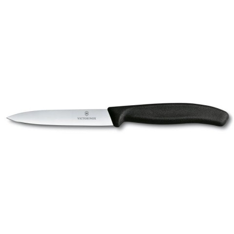 Набір кухонний Victorinox SwissClassic Cutlery Block 9шт з чорн. ручкою з підставкою (6 ножів, точило, вилка, ножиці)