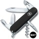 Ніж Victorinox Spartan Mat 91мм,12функ,чорн.мат,штоп