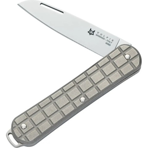 Нож Fox Vulpis - Granade Pattern Titanium ц:gray
