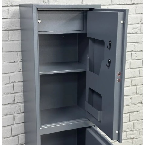 Офісний сейф CБП-1600/2 антрацитово-сірий