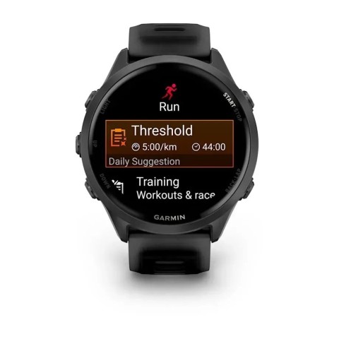 Смарт-годинник Garmin Forerunner 570 (47 мм) грифельно-сірий алюміній/чорний