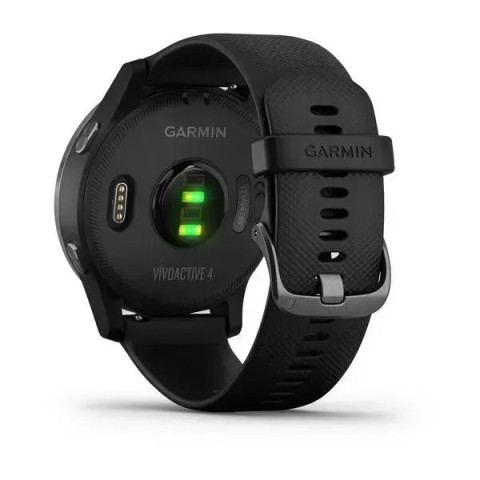 Смарт-годинник Garmin vivoactive 4 чорний із грифельним безелем