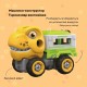 Машинка-конструктор OTAMANKO Тиранозавр вантажівка жовтий/зелений