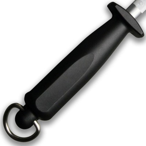 Точило Victorinox Butcher 30см круг finecut з чорн. ручкою