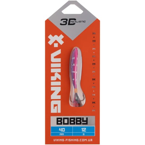 Бокоплав Viking Fishing Bobby 40mm 12.0g #09 Strange Perch