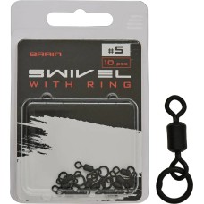 Вертлюжок Brain Swivel With Ring #5 (10 шт/уп) SGCA-8013-5