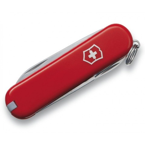 0.6223.Т Ніж Victorinox Сlassic-SD напівпрозорий червоний