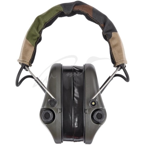 Навушники стрілецьки Sordin Supreme Pro X з LED ліхтариком, олива