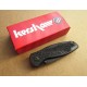 Ніж KAI Kershaw Black Blur (Sandvik 14C28N, чорне покриття, підпружинений)