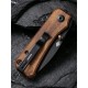 Ніж складаний кишеньковий Civivi Baby Banter, (5.9 см) Nitro-V / Guibourtia Wood