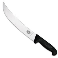Нож кухонный обвалочный Victorinox Fibrox 25 см, черный
