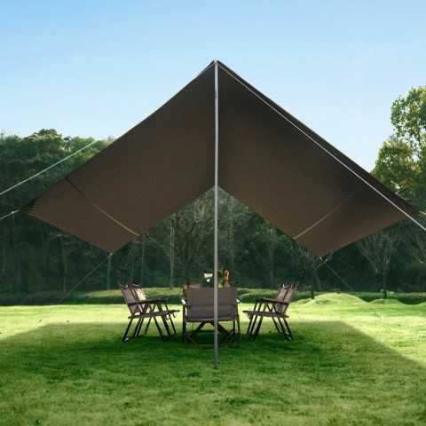 Тент універсальний Naturehike CNK2350WS015, розмір L, бежевий
