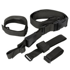 Тактический 3-точечный ремень Condor (black)