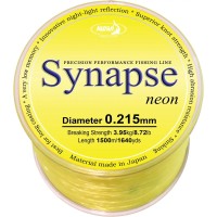 Леска Katran Synapse Neon 1500m (neon-yellow) 0.215mm 8.72lb